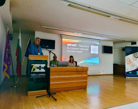 Изключителен интерес към курса за неонатален централен съдов достъп 